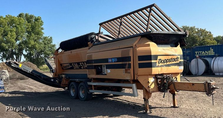 image for item DQ7366 2009 Doppstadt SM514 PROFI  trommel screen