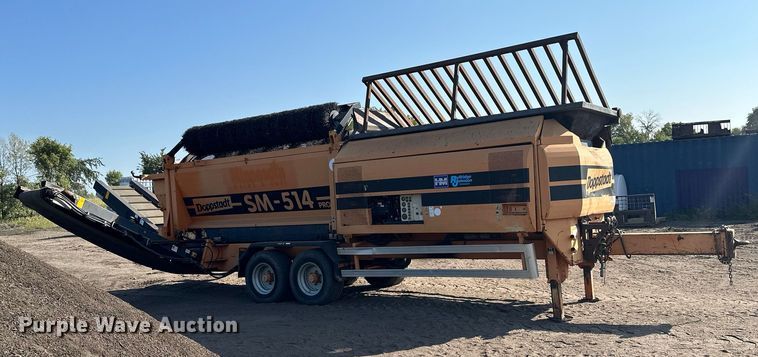 image for item DQ7366 2009 Doppstadt SM514 PROFI  trommel screen