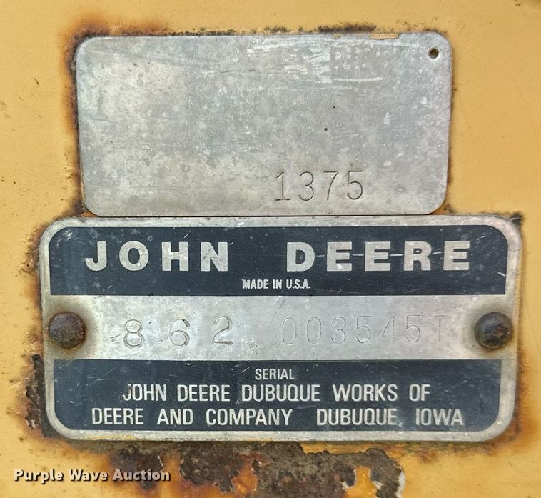 image for item DS2265 1980 John Deere 862  elevating scraper