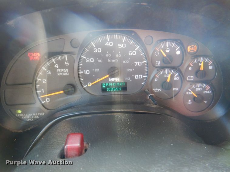 image for item DS5632 2009 Chevrolet  C5500 dump flatbed truck