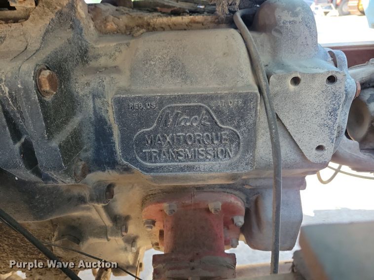 image for item IQ9766 1974 Mack  water truck