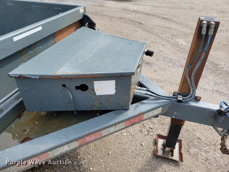 image for item IQ9880 2017 Behnke Enterprises, Inc. HDT1414E  equipment trailer