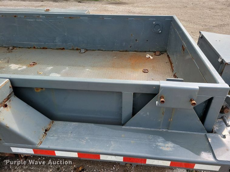 image for item IQ9880 2017 Behnke Enterprises, Inc. HDT1414E  equipment trailer