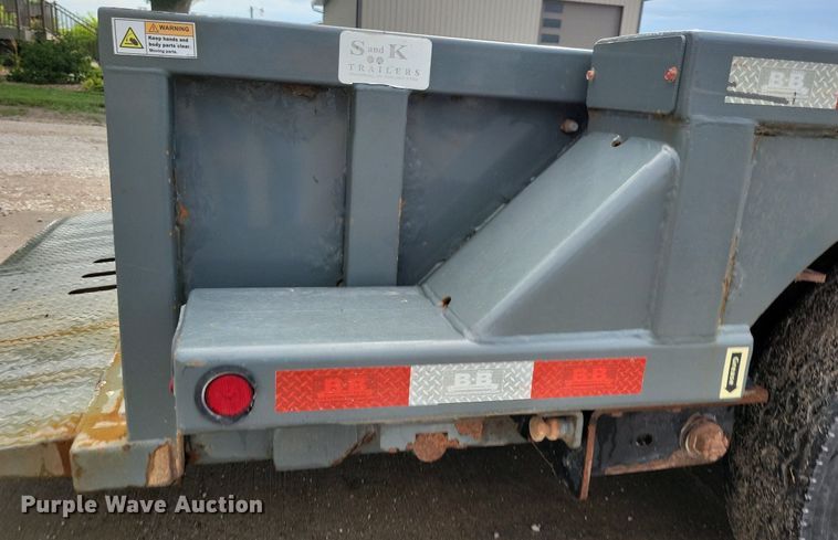 image for item IQ9880 2017 Behnke Enterprises, Inc. HDT1414E  equipment trailer