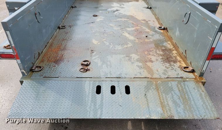 image for item IQ9880 2017 Behnke Enterprises, Inc. HDT1414E  equipment trailer