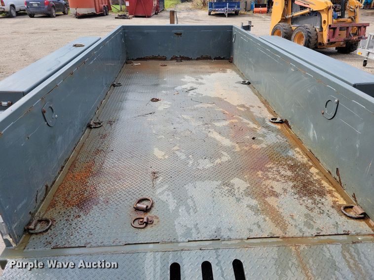 image for item IQ9880 2017 Behnke Enterprises, Inc. HDT1414E  equipment trailer