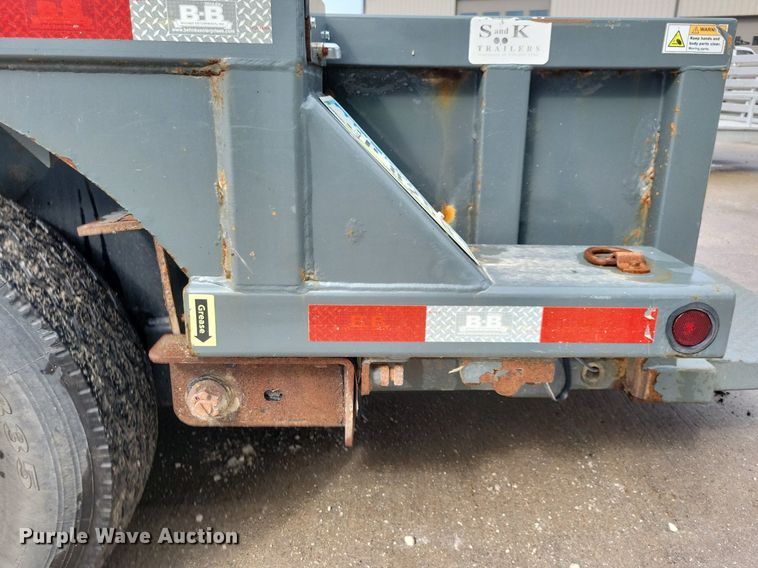 image for item IQ9880 2017 Behnke Enterprises, Inc. HDT1414E  equipment trailer