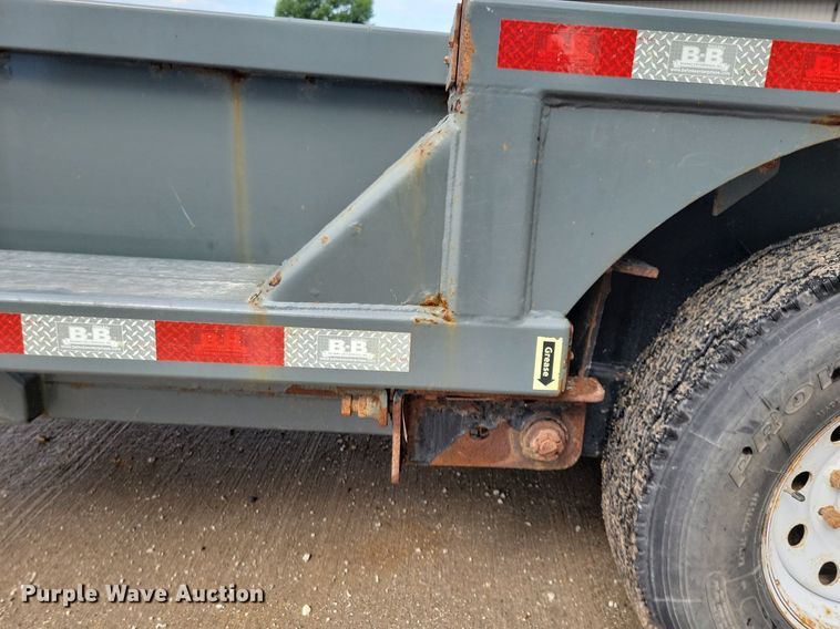 image for item IQ9880 2017 Behnke Enterprises, Inc. HDT1414E  equipment trailer