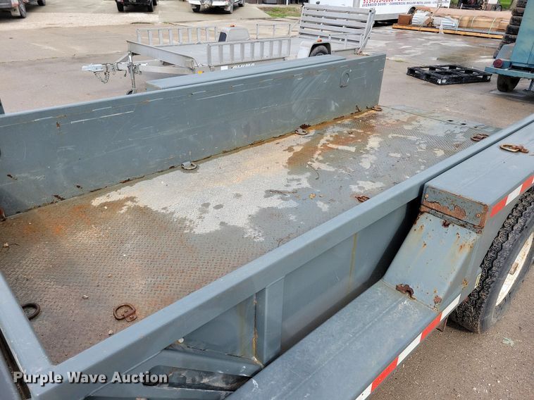 image for item IQ9880 2017 Behnke Enterprises, Inc. HDT1414E  equipment trailer