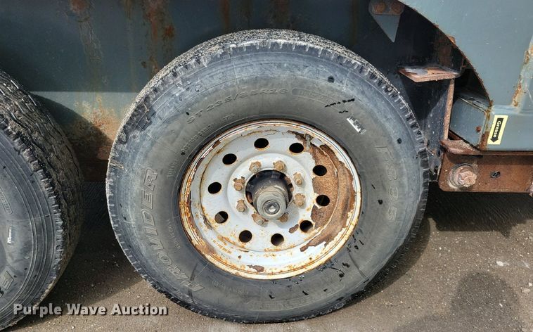 image for item IQ9880 2017 Behnke Enterprises, Inc. HDT1414E  equipment trailer