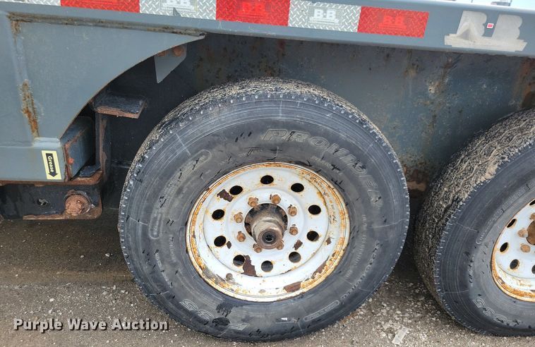 image for item IQ9880 2017 Behnke Enterprises, Inc. HDT1414E  equipment trailer