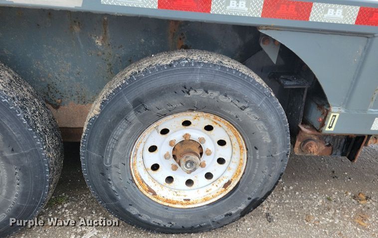 image for item IQ9880 2017 Behnke Enterprises, Inc. HDT1414E  equipment trailer