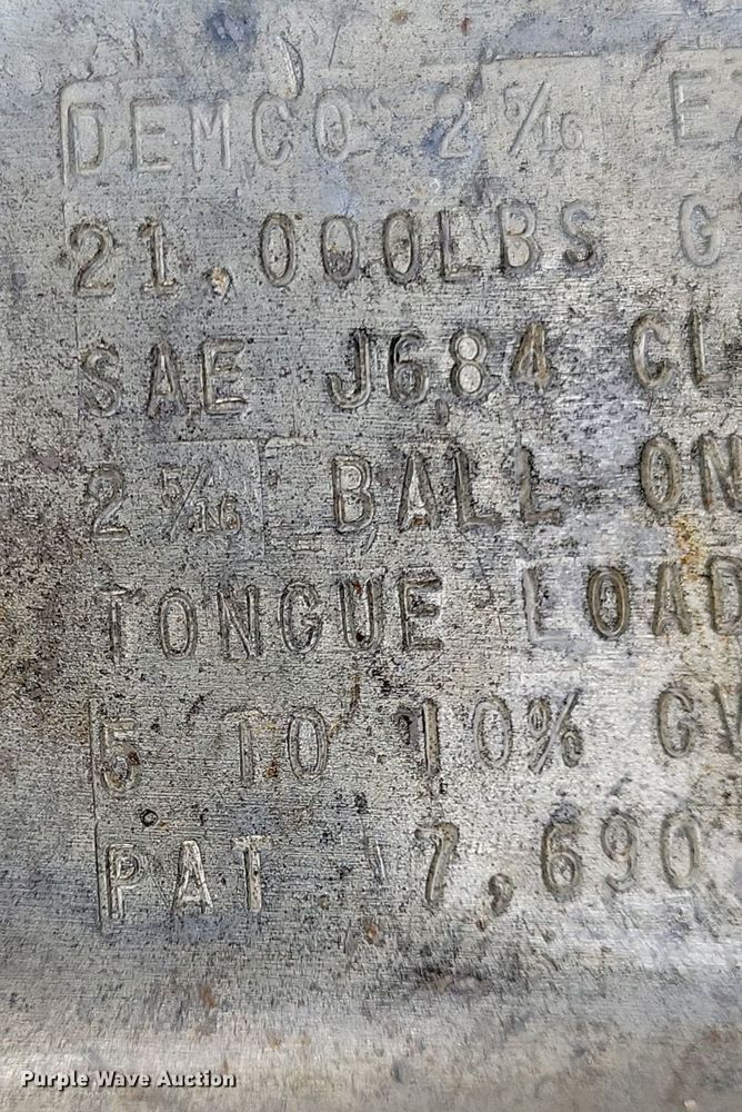 image for item IQ9880 2017 Behnke Enterprises, Inc. HDT1414E  equipment trailer