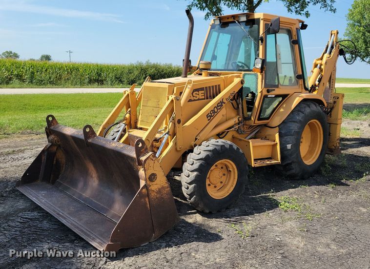 image for item IQ9895 Case 580SK Turbo  backhoe