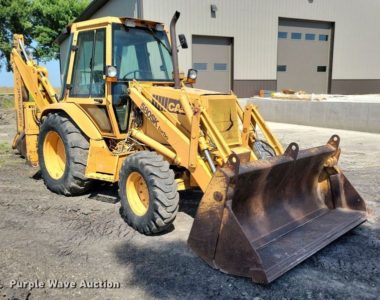 image for item IQ9895 Case 580SK Turbo  backhoe
