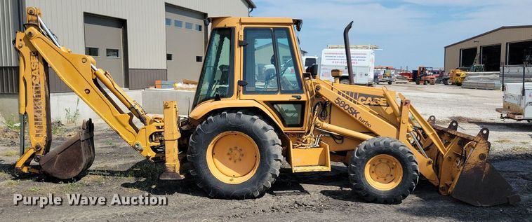 image for item IQ9895 Case 580SK Turbo  backhoe