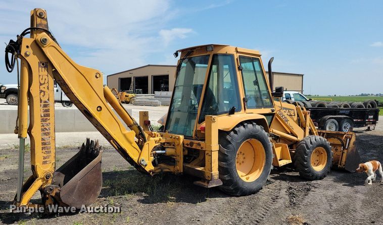 image for item IQ9895 Case 580SK Turbo  backhoe