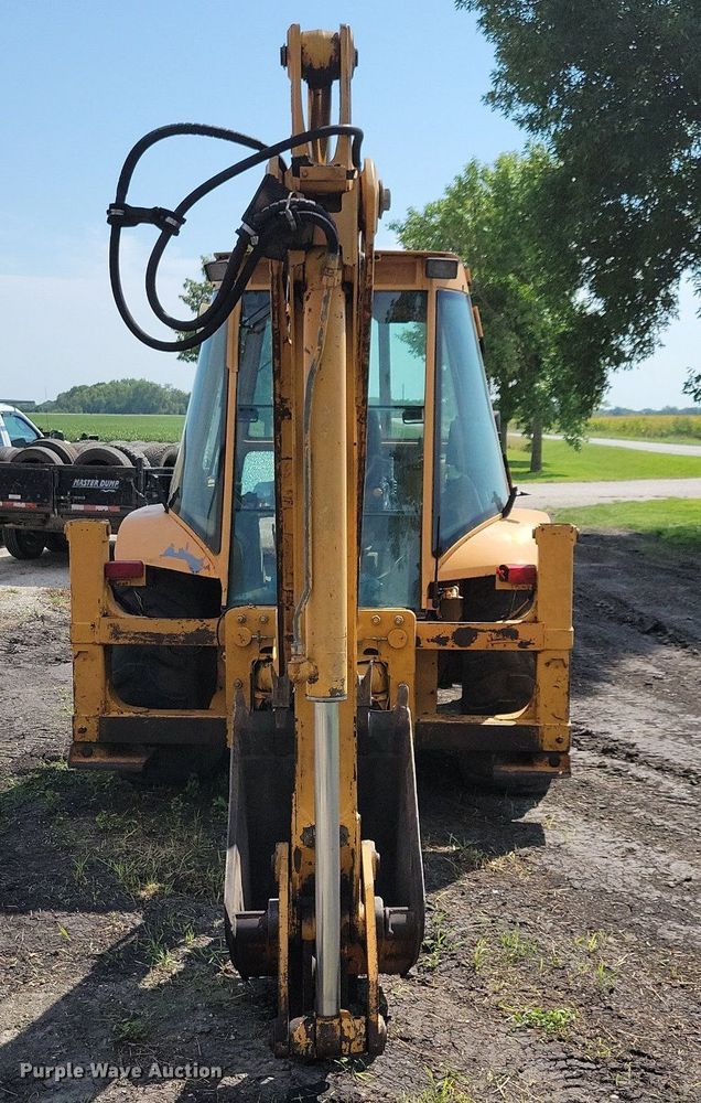 image for item IQ9895 Case 580SK Turbo  backhoe