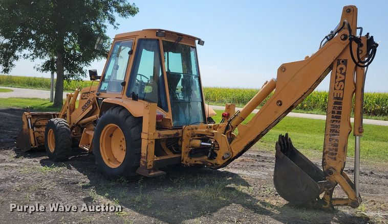image for item IQ9895 Case 580SK Turbo  backhoe