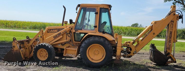 image for item IQ9895 Case 580SK Turbo  backhoe