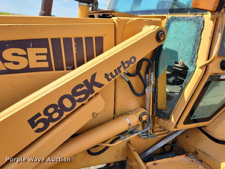 image for item IQ9895 Case 580SK Turbo  backhoe