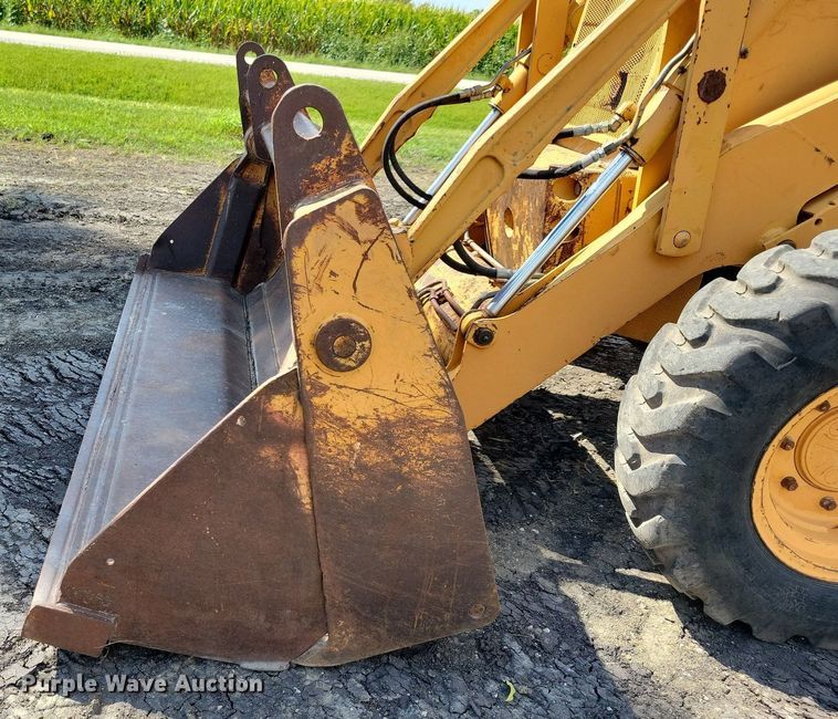 image for item IQ9895 Case 580SK Turbo  backhoe