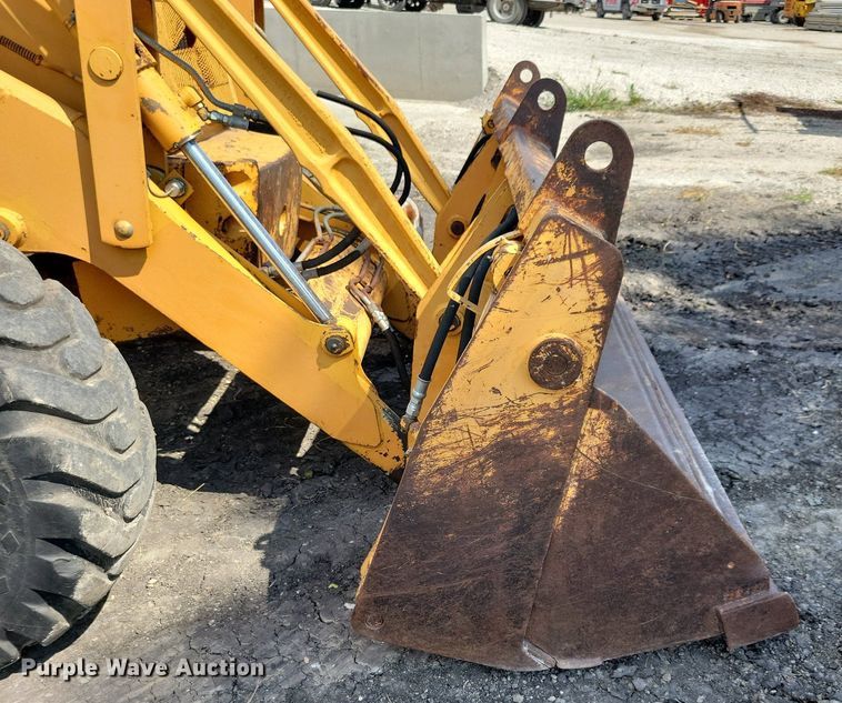 image for item IQ9895 Case 580SK Turbo  backhoe