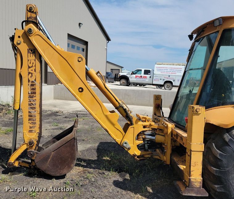 image for item IQ9895 Case 580SK Turbo  backhoe