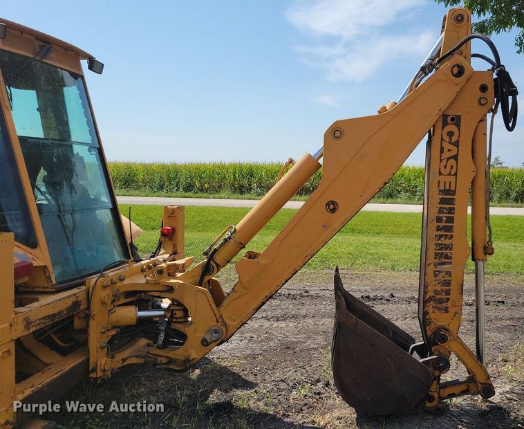 image for item IQ9895 Case 580SK Turbo  backhoe
