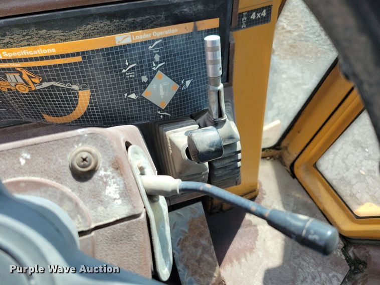 image for item IQ9895 Case 580SK Turbo  backhoe