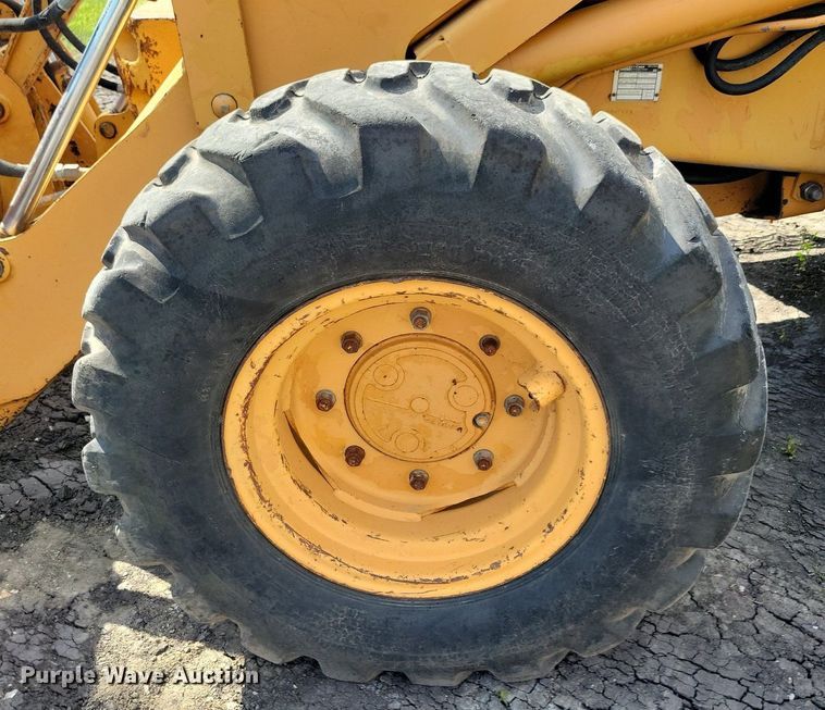 image for item IQ9895 Case 580SK Turbo  backhoe