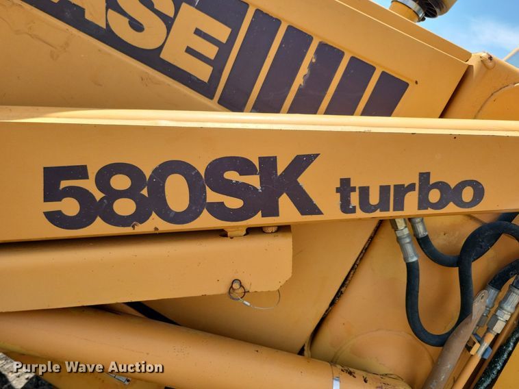 image for item IQ9895 Case 580SK Turbo  backhoe