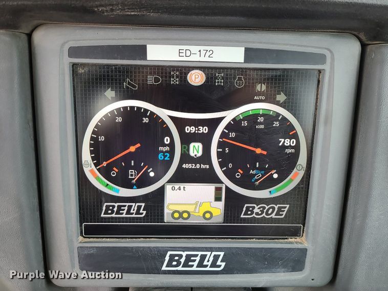 image for item JC9986 2020 Bell B30E  haul truck