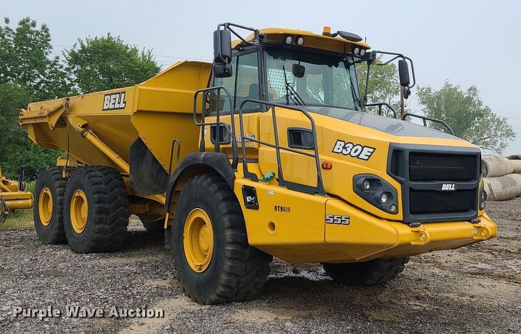 image for item JC9987 2020 Bell B30E  haul truck