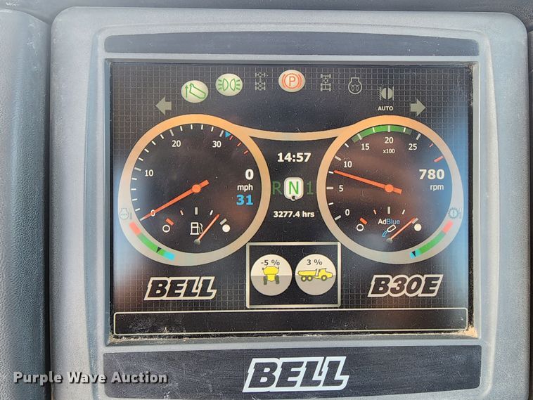 image for item JC9987 2020 Bell B30E  haul truck