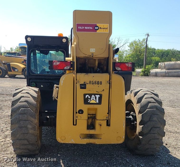 image for item JC9991 2018 Caterpillar TL1255D  telehandler