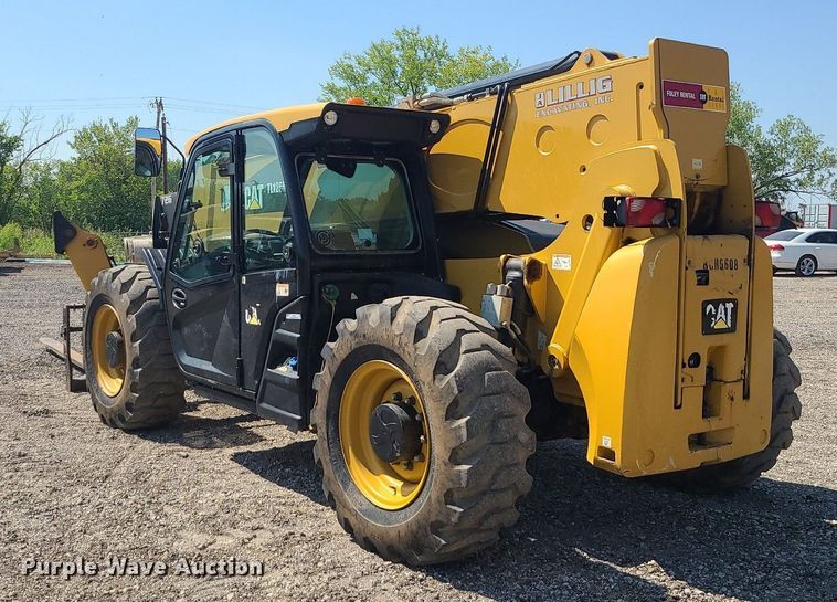 image for item JC9991 2018 Caterpillar TL1255D  telehandler