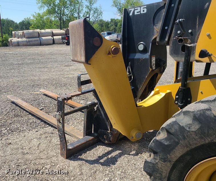 image for item JC9991 2018 Caterpillar TL1255D  telehandler
