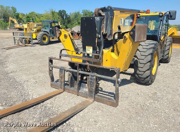 image for item JC9991 2018 Caterpillar TL1255D  telehandler