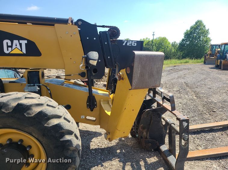 image for item JC9991 2018 Caterpillar TL1255D  telehandler