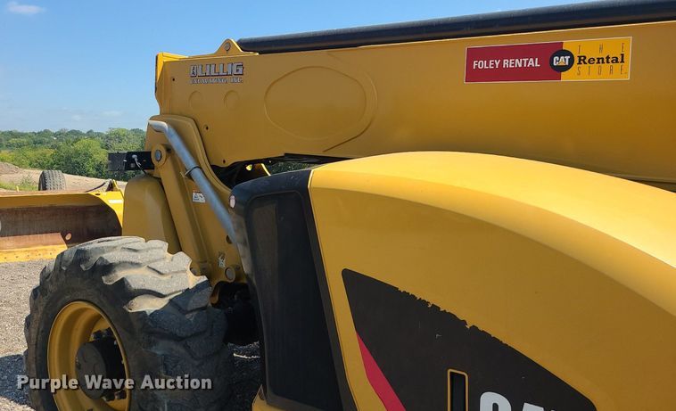 image for item JC9991 2018 Caterpillar TL1255D  telehandler