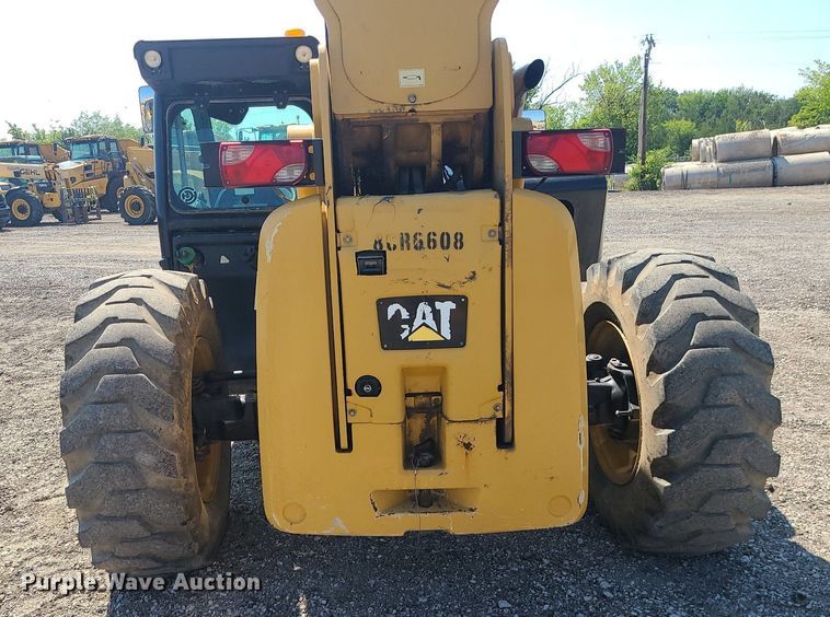image for item JC9991 2018 Caterpillar TL1255D  telehandler