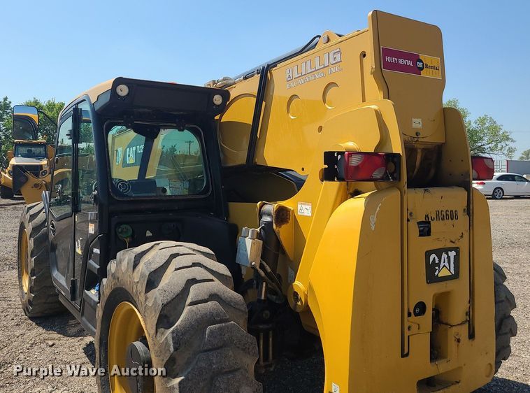 image for item JC9991 2018 Caterpillar TL1255D  telehandler
