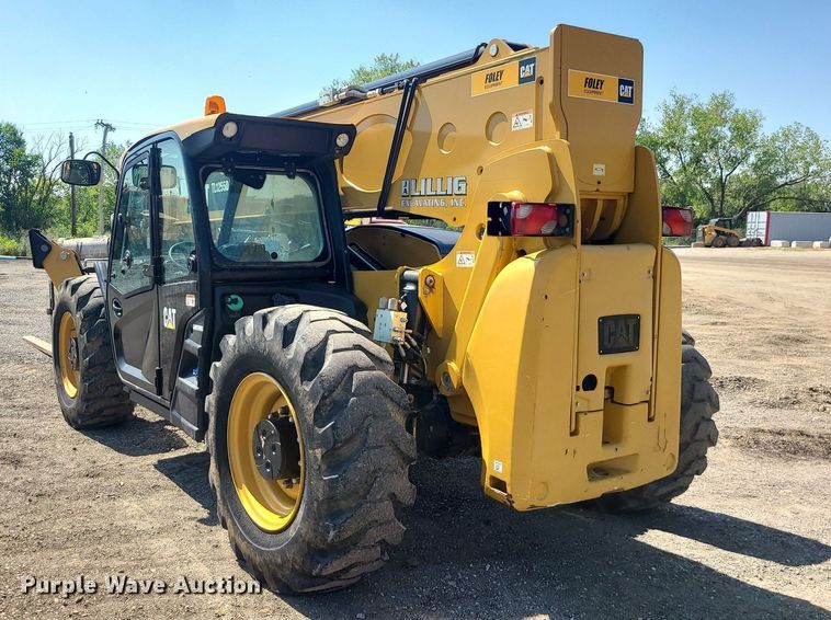 image for item JC9993 2017 Caterpillar TL1255D  telehandler