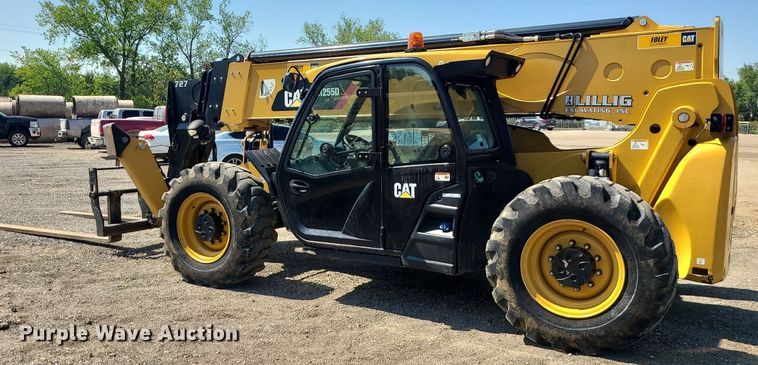 image for item JC9993 2017 Caterpillar TL1255D  telehandler