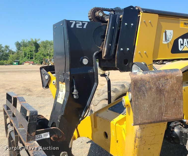 image for item JC9993 2017 Caterpillar TL1255D  telehandler