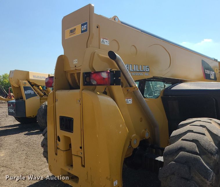 image for item JC9993 2017 Caterpillar TL1255D  telehandler