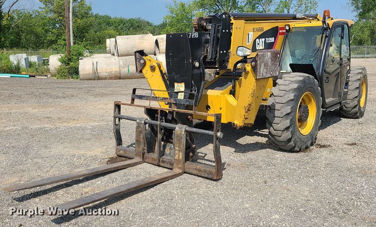 image for item JC9994 2017 Caterpillar TL1255D  telehandler