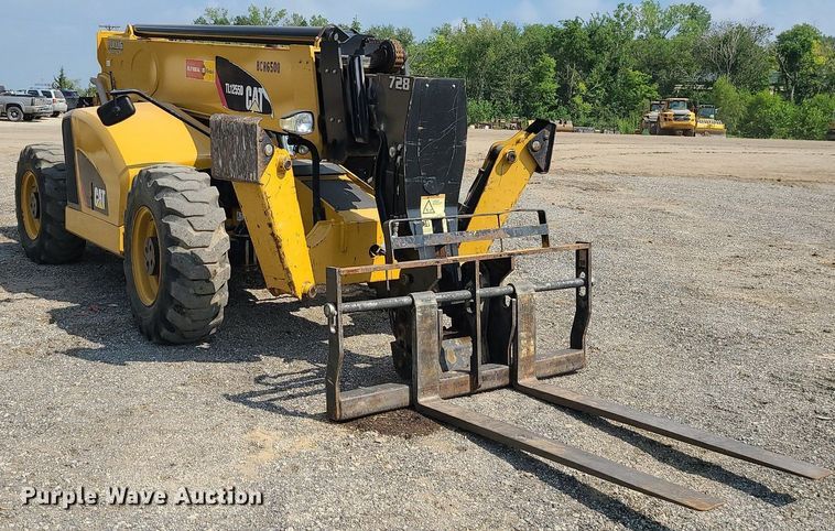 image for item JC9994 2017 Caterpillar TL1255D  telehandler