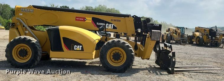 image for item JC9994 2017 Caterpillar TL1255D  telehandler